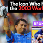 Sachin Tendulkar: The Icon Who Played the 2003 World Cup