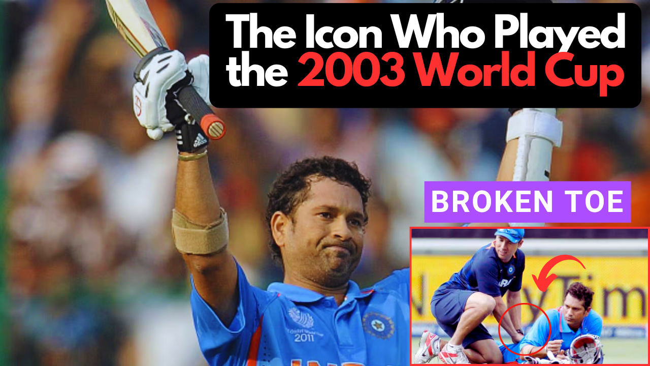 Sachin Tendulkar: The Icon Who Played the 2003 World Cup