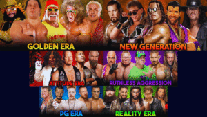 Evolution of WWE from Attitude Era to PG Era