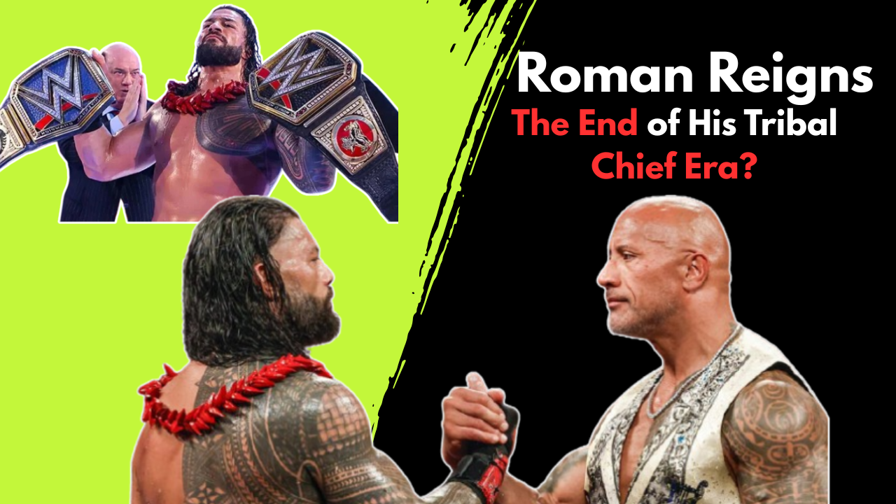 Roman Reigns in 2025 The End of His Tribal Chief Era